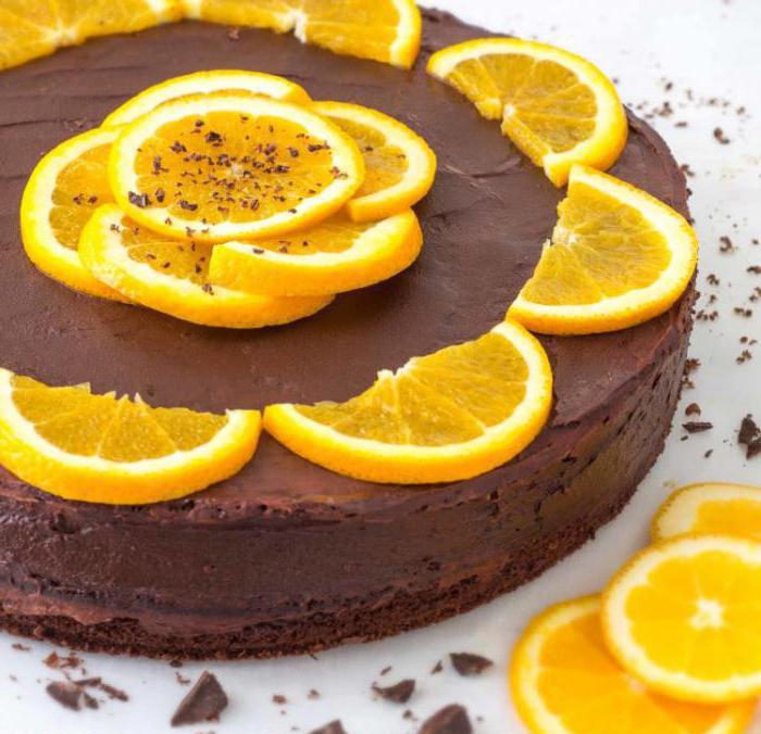  шоколадный торт с апельсиновым суфле