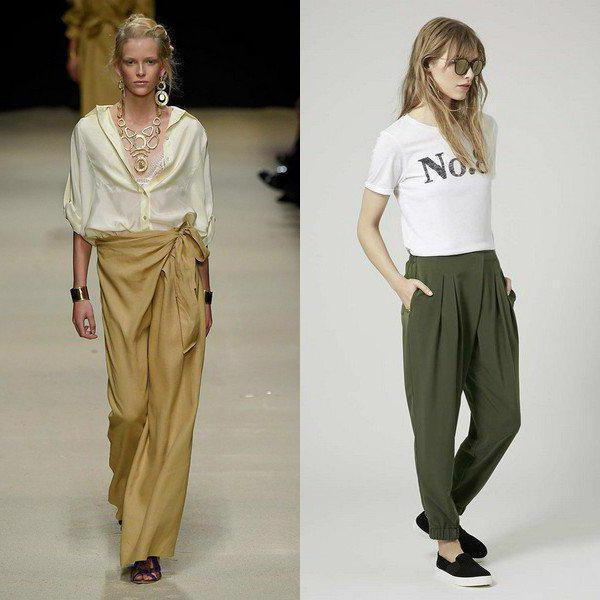 модные тенденции женские брюки