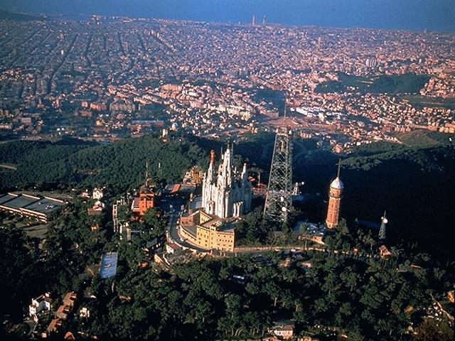 Mount Tibidabo in Barcelona