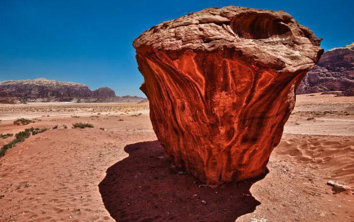 Wadi Rum Martian Desert in Jordan