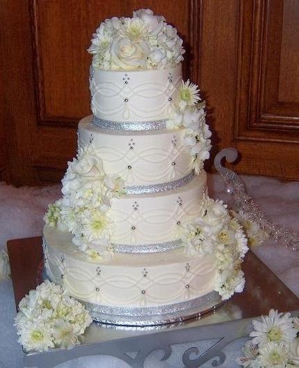 свадебные торты украшаем мастикой