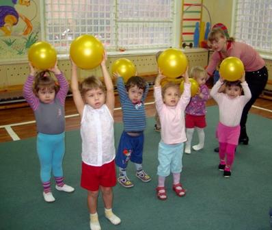 morning gymnastics complexes in kindergarten