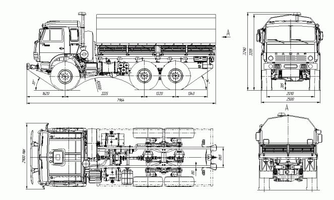 Камаз 43106 технические характеристики