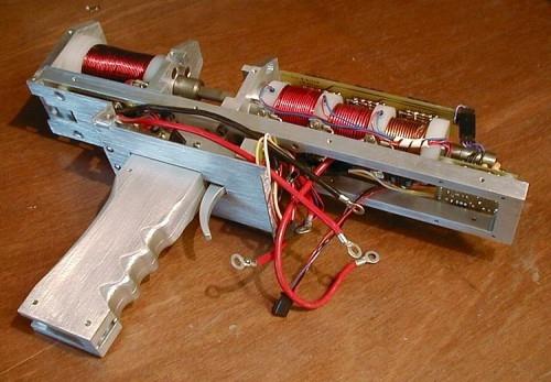 Gaussian electromagnetic gun