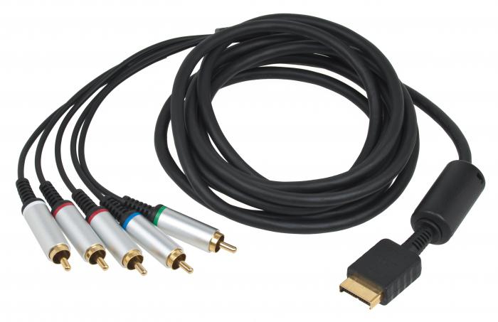 ps2 компонентный кабель