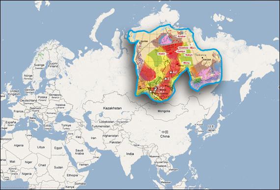 where diamonds are mined in Russia