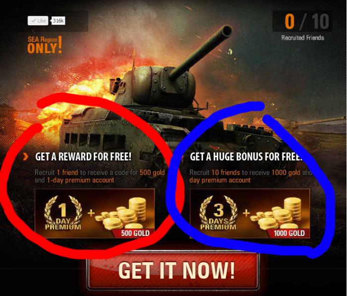 world of tanks invite code