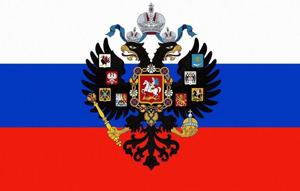 eagle on the arms of Russia