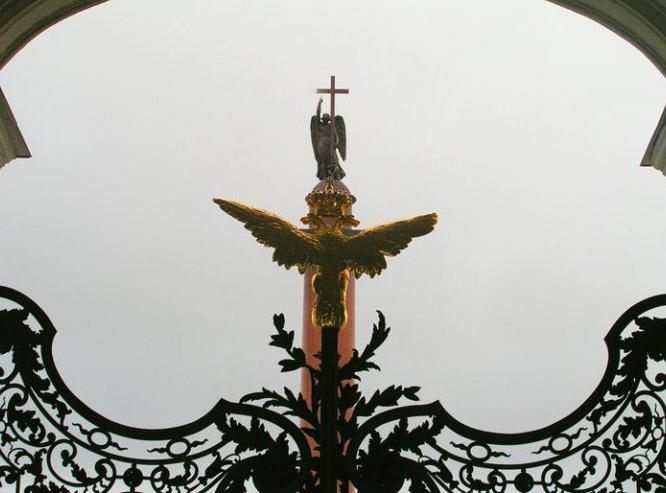 александрийская колонна в санкт-петербурге