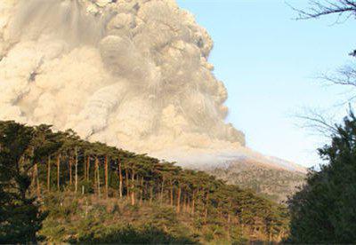 извержение вулкана шивелуч на камчатке