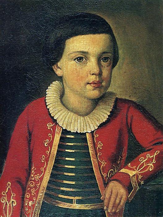 лермонтов автопортрет акварель 1837