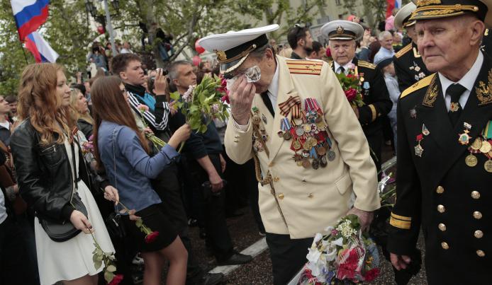 Цветы на день Победы