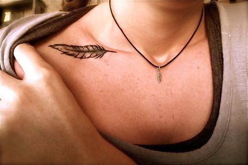 clavicle tattoo