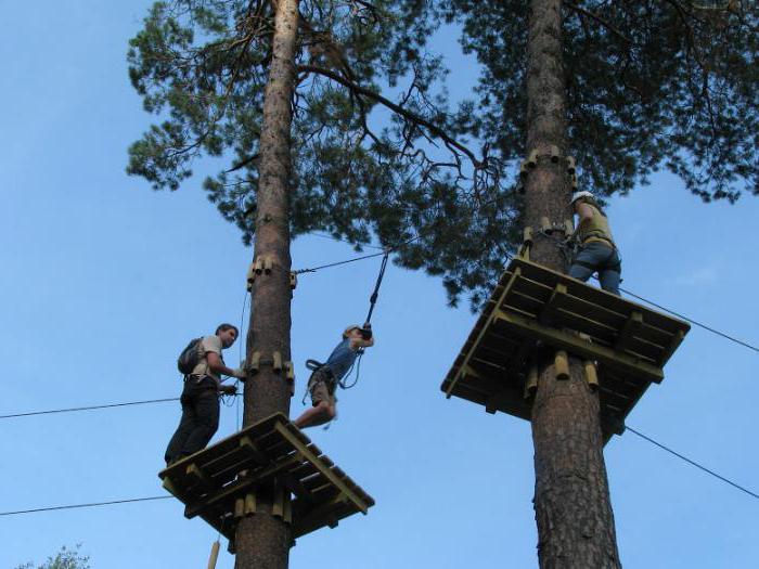 arbors in the park of partisan glory