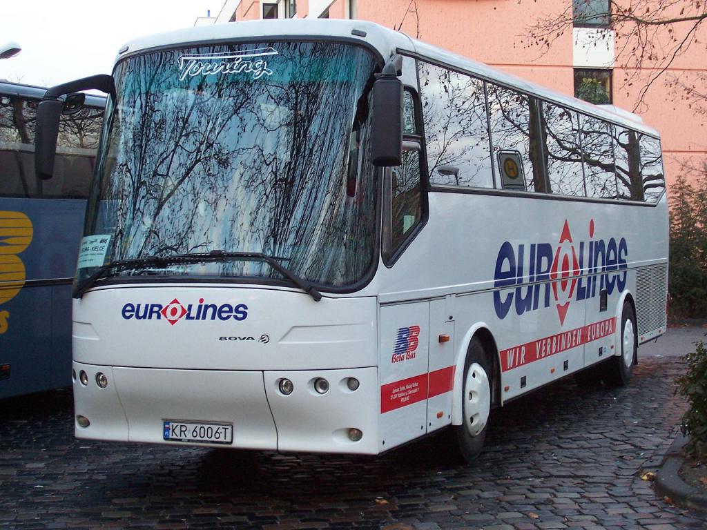 Автобусы компании Eurolines