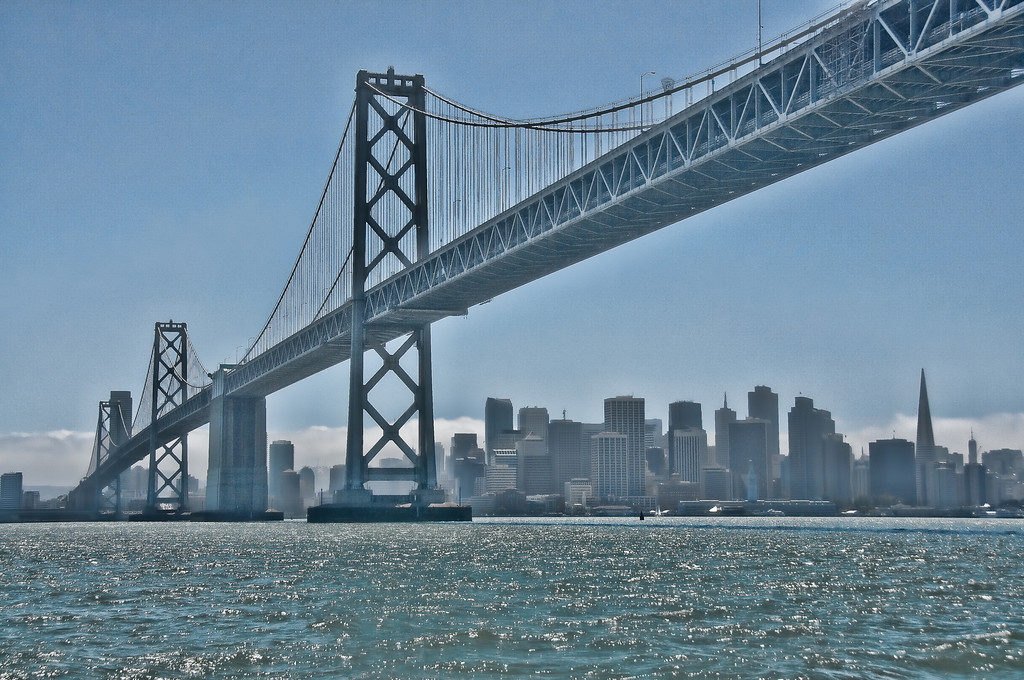 Bridge over the bay