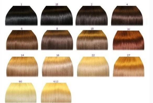 professional hair dye Estelle color palette