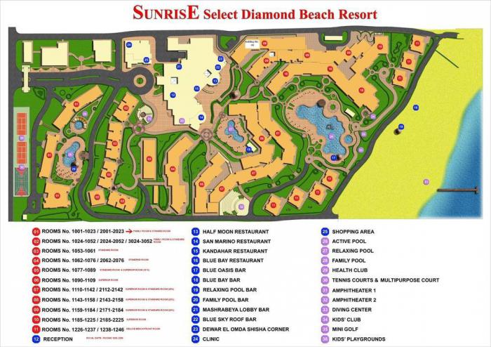 отель sunrise diamond beach resort 5