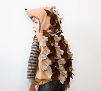 children's costume hedgehog