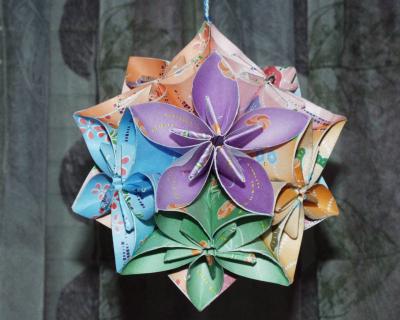 kusudama paper balls