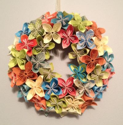 how to assemble a kusudama ball