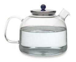 стеклянный чайник для газовой плиты