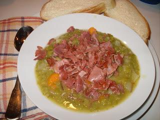 pea porridge in the Polaris slow cooker