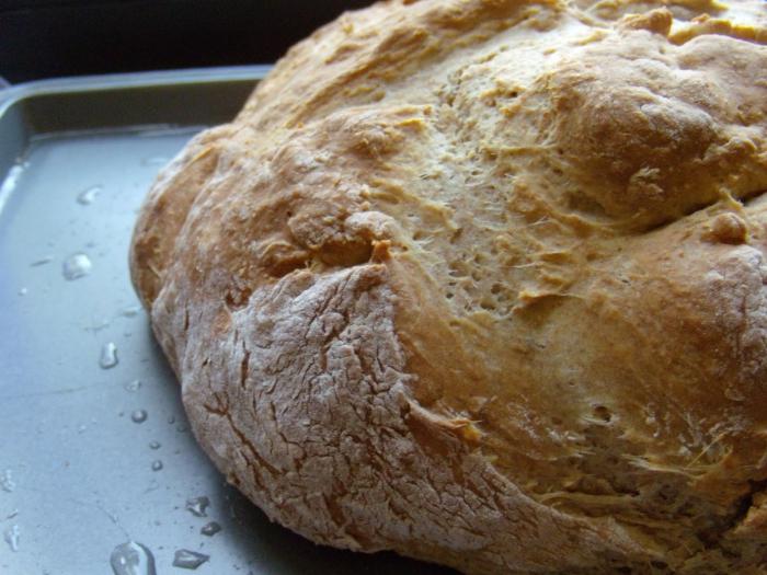 Хлеб в хлебопечке на кефире