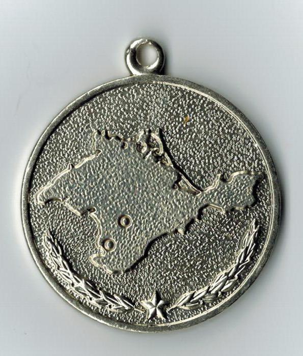 medal for the return of crimea position