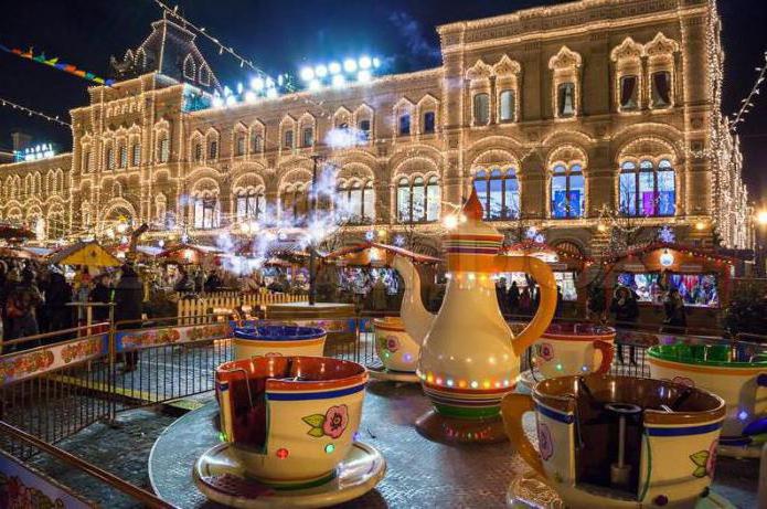 рождественские ярмарки в москве