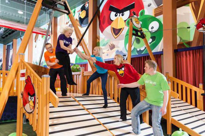 парк активного отдыха angry birds