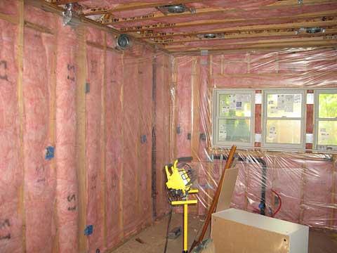 what insulation for frame house