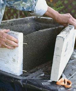 polystyrene concrete blocks