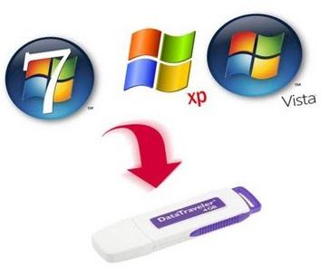 live flash drive windows xp