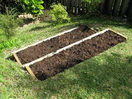 DIY garden beds