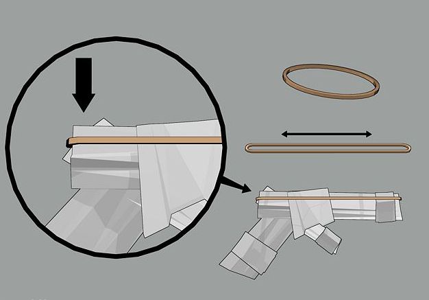 how to make paper weapons