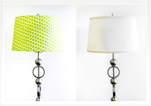 how to update floor lamp shade