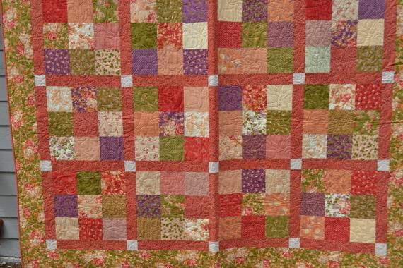 patchwork bedspreads schemes