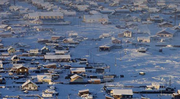 the coldest city of Russia