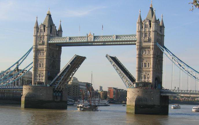 достопримечательности лондона тауэрский мост 