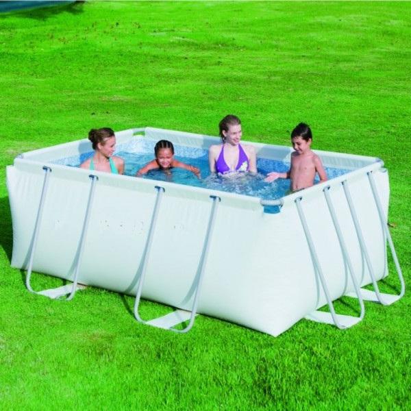 rectangular frame pool