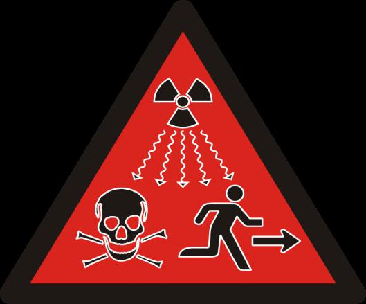 знак радиационной опасности