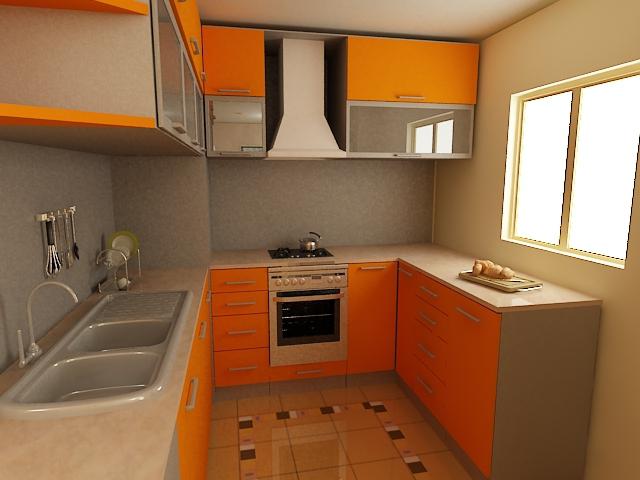 interior of a small-sized kitchen in Khrushchev