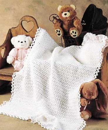 knit a blanket for a newborn