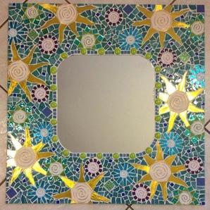 DIY mirror frame decor