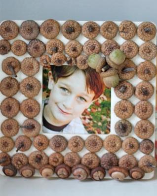 crafts from acorns photo