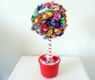 дерево из конфет фото