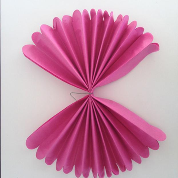 how to make paper pompons