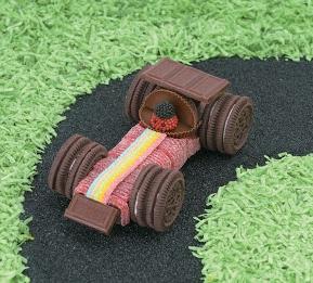 how to make a car out of sweets