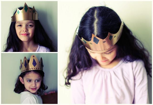 cardboard crown photo